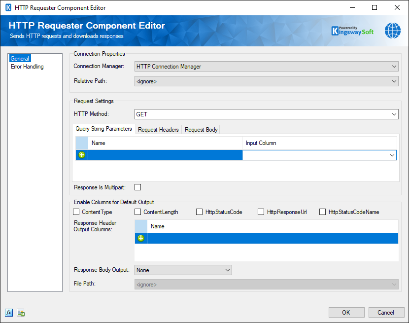 SSIS HTTP Requester